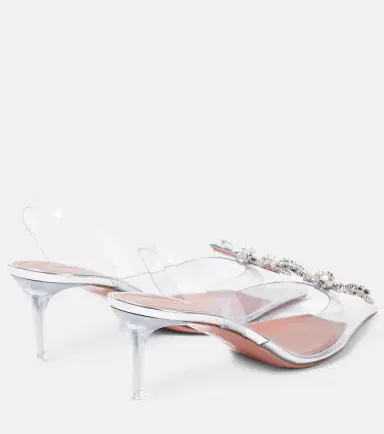 Amina Muaddi Rosie embellished slingback pumps | Thumbnail 2 Amina Muaddi Rosie embellished slingback pumps | Thumbnail 2