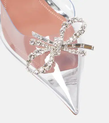Amina Muaddi Rosie embellished slingback pumps | Thumbnail 3 Amina Muaddi Rosie embellished slingback pumps | Thumbnail 3