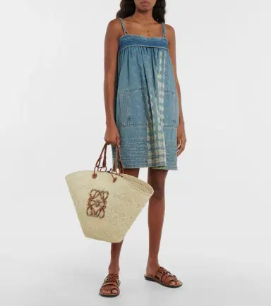 Loewe Paula's Ibiza Anagram Large tote | Thumbnail 5 Loewe Paula's Ibiza Anagram Large tote | Thumbnail 5