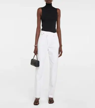Agolde Criss Cross high-rise straight jeans | Thumbnail 5 Agolde Criss Cross high-rise straight jeans | Thumbnail 5