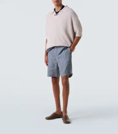 Frescobol Carioca Felipe linen and cotton shorts | Thumbnail 2 Frescobol Carioca Felipe linen and cotton shorts | Thumbnail 2