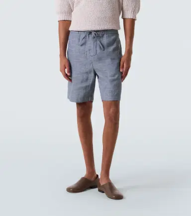 Frescobol Carioca Felipe linen and cotton shorts | Thumbnail 3 Frescobol Carioca Felipe linen and cotton shorts | Thumbnail 3