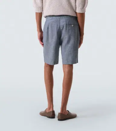 Frescobol Carioca Felipe linen and cotton shorts | Thumbnail 5 Frescobol Carioca Felipe linen and cotton shorts | Thumbnail 5