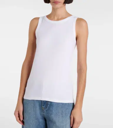 The Row Frankie cotton jersey tank top | Thumbnail 3 The Row Frankie cotton jersey tank top | Thumbnail 3