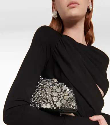 The Attico Midnight Mini studded leather clutch | Thumbnail 4 The Attico Midnight Mini studded leather clutch | Thumbnail 4