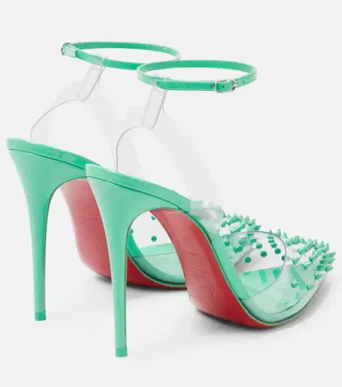 Christian Louboutin Spikoo 100 PVC and leather pumps | Thumbnail 2 Christian Louboutin Spikoo 100 PVC and leather pumps | Thumbnail 2