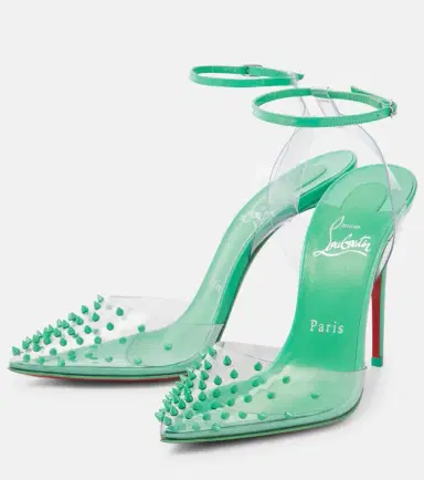 Christian Louboutin Spikoo 100 PVC and leather pumps | Thumbnail 3 Christian Louboutin Spikoo 100 PVC and leather pumps | Thumbnail 3