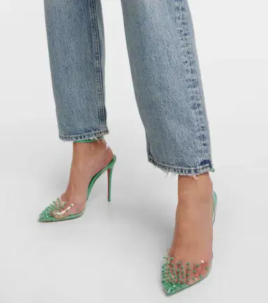 Christian Louboutin Spikoo 100 PVC and leather pumps | Thumbnail 6 Christian Louboutin Spikoo 100 PVC and leather pumps | Thumbnail 6