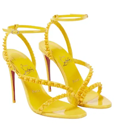 Christian Louboutin Mafaldina Spikes 100 leather sandals | Thumbnail 1 Christian Louboutin Mafaldina Spikes 100 leather sandals | Thumbnail 1