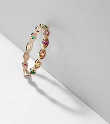 Sydney Evan Marquis 14kt yellow gold ring | Thumbnail 3 Sydney Evan Marquis 14kt yellow gold ring | Thumbnail 3