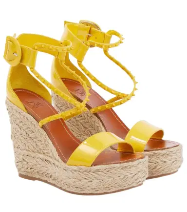 Christian Louboutin Chocazeppa Spikes 120 espadrille wedges | Thumbnail 1 Christian Louboutin Chocazeppa Spikes 120 espadrille wedges | Thumbnail 1