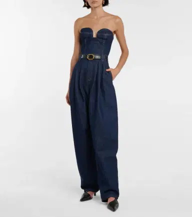 Magda Butrym Denim bustier | Thumbnail 4 Magda Butrym Denim bustier | Thumbnail 4