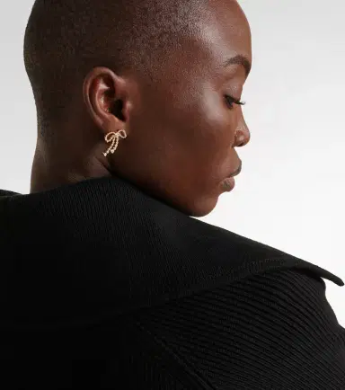 Sophie Bille Brahe Rosette de Diamant 18kt gold single earring with diamonds | Thumbnail 4 Sophie Bille Brahe Rosette de Diamant 18kt gold single earring with diamonds | Thumbnail 4