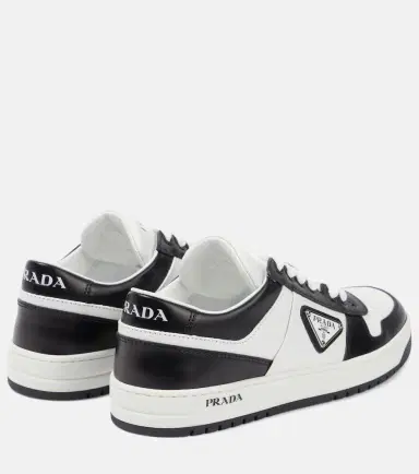 Prada Logo leather sneakers | Thumbnail 2 Prada Logo leather sneakers | Thumbnail 2