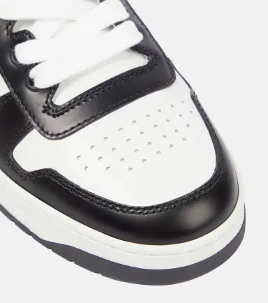 Prada Logo leather sneakers | Thumbnail 4 Prada Logo leather sneakers | Thumbnail 4