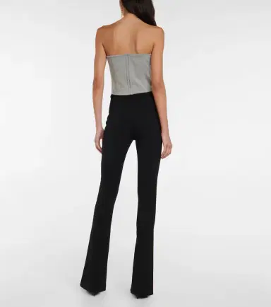 Magda Butrym Cotton-blend jersey bustier | Thumbnail 3 Magda Butrym Cotton-blend jersey bustier | Thumbnail 3
