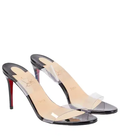 Christian Louboutin Just Nothing PVC sandals | Thumbnail 1 Christian Louboutin Just Nothing PVC sandals | Thumbnail 1