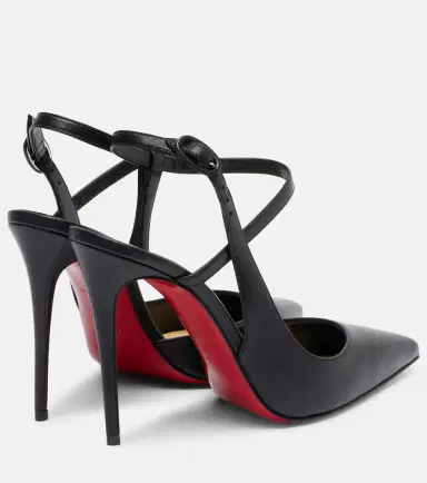 Christian Louboutin Jenlove 100 leather slingback pumps | Thumbnail 3 Christian Louboutin Jenlove 100 leather slingback pumps | Thumbnail 3