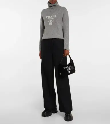 Prada Re-Edition 2000 Mini shearling shoulder bag | Thumbnail 5 Prada Re-Edition 2000 Mini shearling shoulder bag | Thumbnail 5