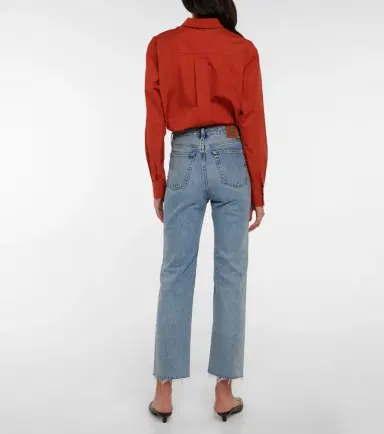 Toteme High-rise straight jeans | Thumbnail 4 Toteme High-rise straight jeans | Thumbnail 4