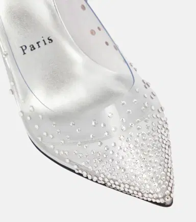 Christian Louboutin Degrastrass 85 embellished PVC pumps | Thumbnail 4 Christian Louboutin Degrastrass 85 embellished PVC pumps | Thumbnail 4