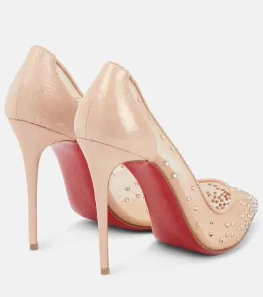 Christian Louboutin Follies Strass embellished mesh pumps | Thumbnail 4 Christian Louboutin Follies Strass embellished mesh pumps | Thumbnail 4