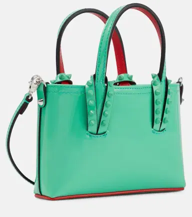 Christian Louboutin Cabata Nano patent leather tote bag | Thumbnail 2 Christian Louboutin Cabata Nano patent leather tote bag | Thumbnail 2