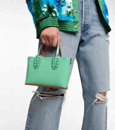 Christian Louboutin Cabata Nano patent leather tote bag | Thumbnail 5 Christian Louboutin Cabata Nano patent leather tote bag | Thumbnail 5