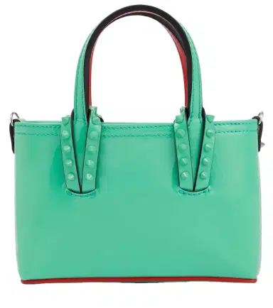 Christian Louboutin Cabata Nano patent leather tote bag | Thumbnail 1 Christian Louboutin Cabata Nano patent leather tote bag | Thumbnail 1