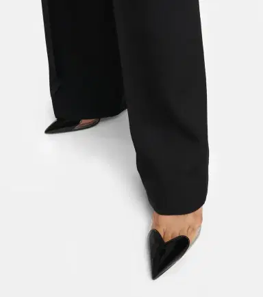 Alaïa Alaïa Le Caur patent leather and PU mules | Thumbnail 2 Alaïa Alaïa Le Caur patent leather and PU mules | Thumbnail 2