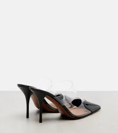 Alaïa Alaïa Le Caur patent leather and PU mules | Thumbnail 4 Alaïa Alaïa Le Caur patent leather and PU mules | Thumbnail 4