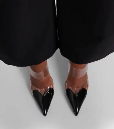 Alaïa Alaïa Le Caur patent leather and PU mules | Thumbnail 6 Alaïa Alaïa Le Caur patent leather and PU mules | Thumbnail 6