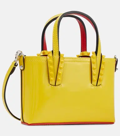 Christian Louboutin Cabata Nano patent leather tote bag | Thumbnail 3 Christian Louboutin Cabata Nano patent leather tote bag | Thumbnail 3