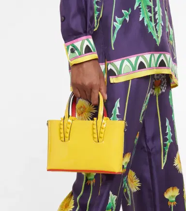 Christian Louboutin Cabata Nano patent leather tote bag | Thumbnail 4 Christian Louboutin Cabata Nano patent leather tote bag | Thumbnail 4