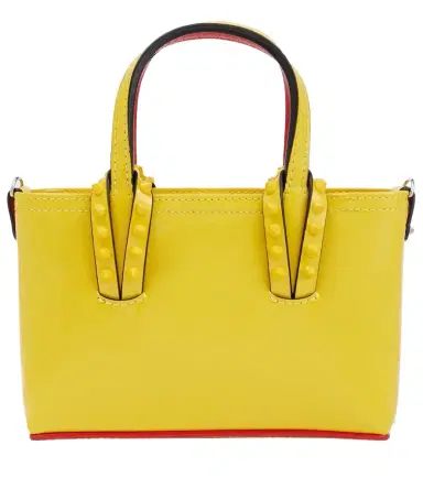 Christian Louboutin Cabata Nano patent leather tote bag | Thumbnail 1 Christian Louboutin Cabata Nano patent leather tote bag | Thumbnail 1