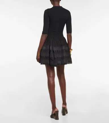 Alaia Alaïa Crinoline miniskirt | Thumbnail 4 Alaia Alaïa Crinoline miniskirt | Thumbnail 4