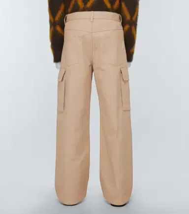 Marni Wide-leg cotton gabardine cargo pants | Thumbnail 3 Marni Wide-leg cotton gabardine cargo pants | Thumbnail 3
