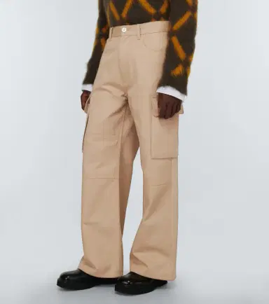 Marni Wide-leg cotton gabardine cargo pants | Thumbnail 5 Marni Wide-leg cotton gabardine cargo pants | Thumbnail 5