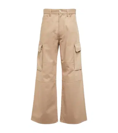 Marni Wide-leg cotton gabardine cargo pants | Thumbnail 1 Marni Wide-leg cotton gabardine cargo pants | Thumbnail 1