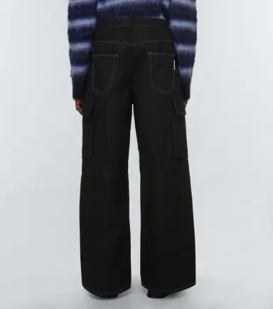 Marni Wide-leg cotton gabardine cargo pants | Thumbnail 5 Marni Wide-leg cotton gabardine cargo pants | Thumbnail 5