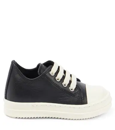 Rick Owens Kids Baby leather sneakers | Thumbnail 5 Rick Owens Kids Baby leather sneakers | Thumbnail 5