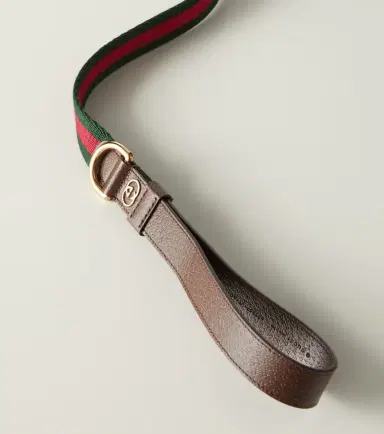 Gucci Web Stripe L dog leash | Thumbnail 2 Gucci Web Stripe L dog leash | Thumbnail 2