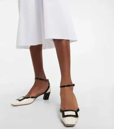 Roger Vivier Belle Vivier patent leather sandals | Thumbnail 6 Roger Vivier Belle Vivier patent leather sandals | Thumbnail 6