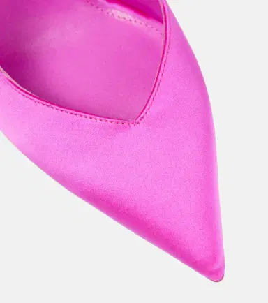 The Attico Venus embellished satin pumps | Thumbnail 3 The Attico Venus embellished satin pumps | Thumbnail 3