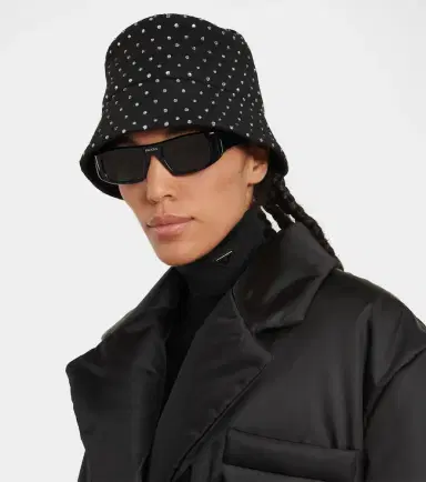 Ruslan Baginskiy Embellished wool bucket hat | Thumbnail 4 Ruslan Baginskiy Embellished wool bucket hat | Thumbnail 4