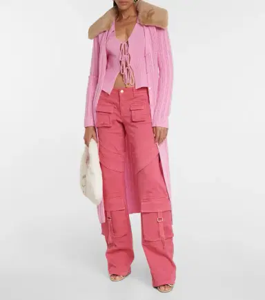 BLUMARINE Denim cargo pants | Thumbnail 4 BLUMARINE Denim cargo pants | Thumbnail 4