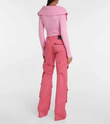 BLUMARINE Denim cargo pants | Thumbnail 6 BLUMARINE Denim cargo pants | Thumbnail 6