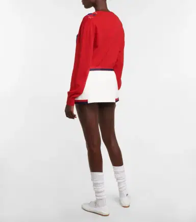 Miu Miu Low-rise jersey miniskirt | Thumbnail 3 Miu Miu Low-rise jersey miniskirt | Thumbnail 3