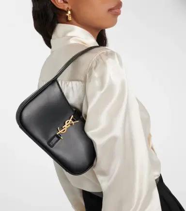 Saint Laurent Le 5 à 7 Mini leather shoulder bag | Thumbnail 2 Saint Laurent Le 5 à 7 Mini leather shoulder bag | Thumbnail 2