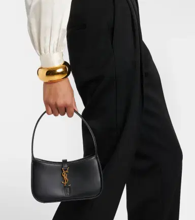 Saint Laurent Le 5 à 7 Mini leather shoulder bag | Thumbnail 6 Saint Laurent Le 5 à 7 Mini leather shoulder bag | Thumbnail 6